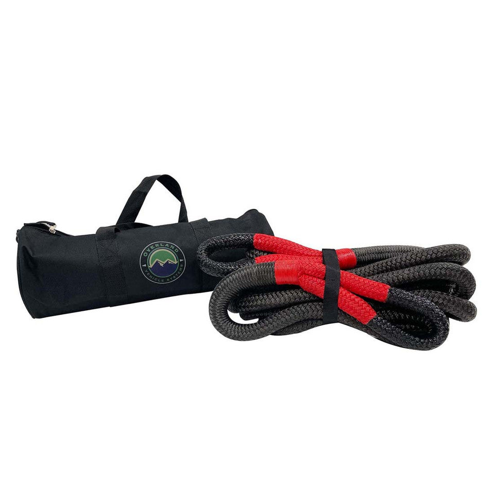 Brute Kinetic Rope Recovery Strap 1 x 30 Foot 30 Percent Stretch Overland Vehicle Systems