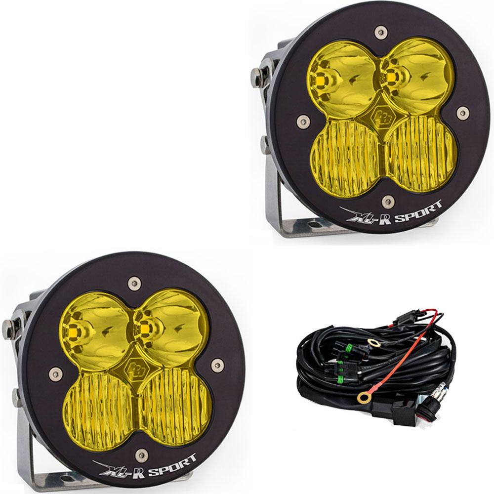 XL-R Sport Pair Driving/Combo Baja Amber Baja Designs Universal