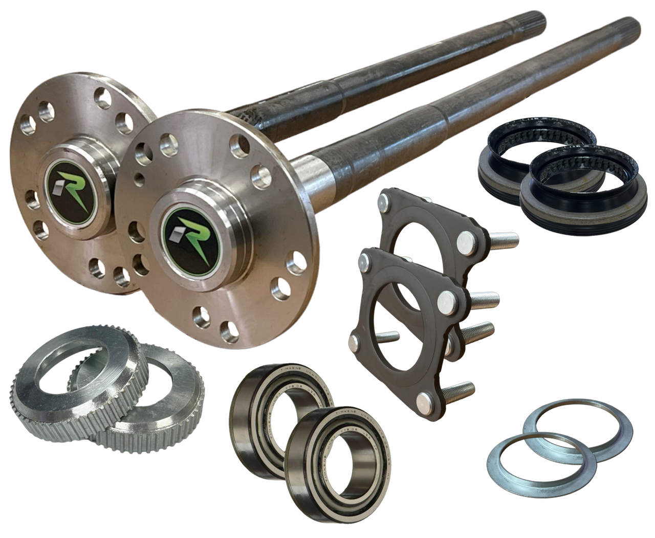 Jeep Wrangler JL Non-Rubicon 35 Spline 4340 Chromoly Rear Axle Kit Revolution Gear