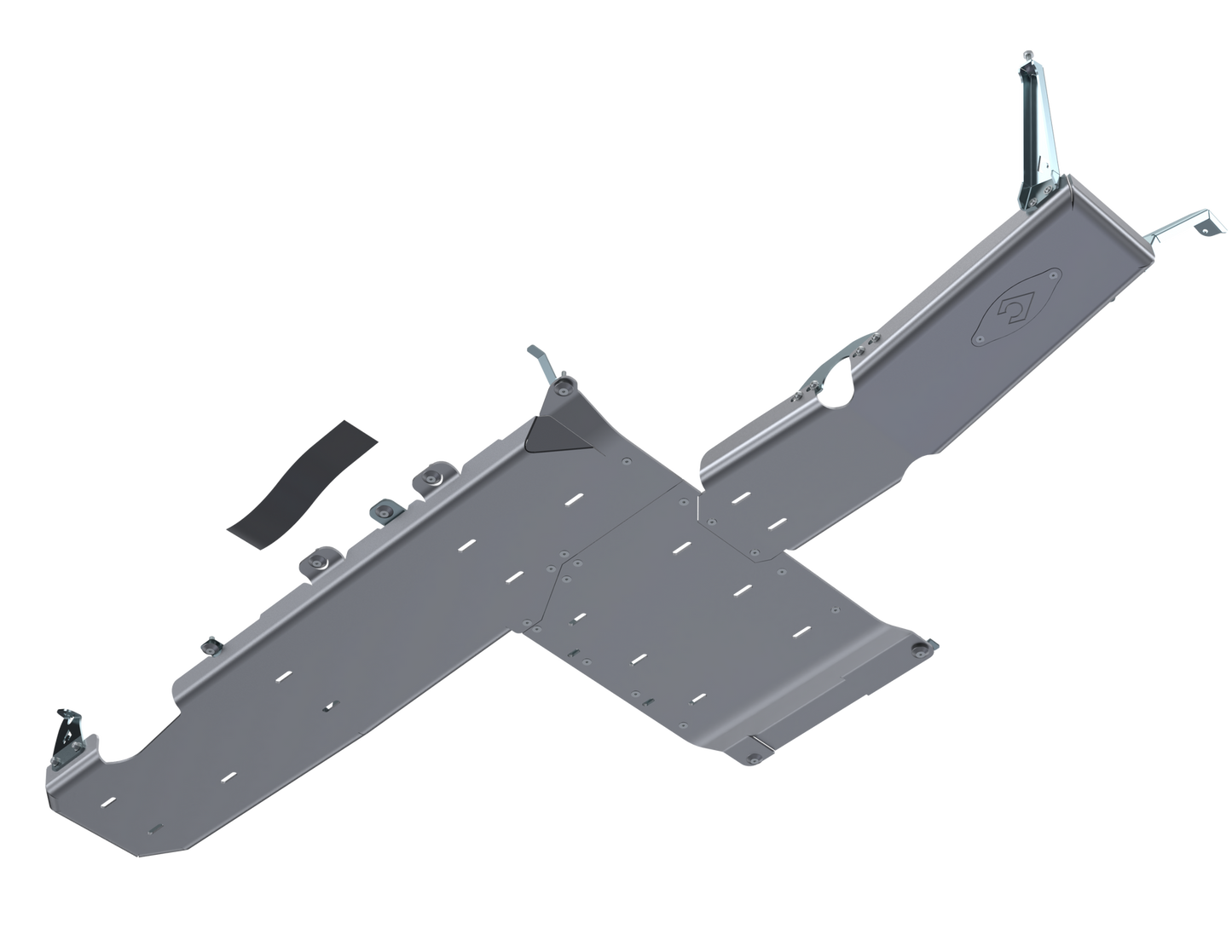 JLU Full Bellypan With Oil Door - 4 Door 3.6L Aluminum 21-Present Artec Industries