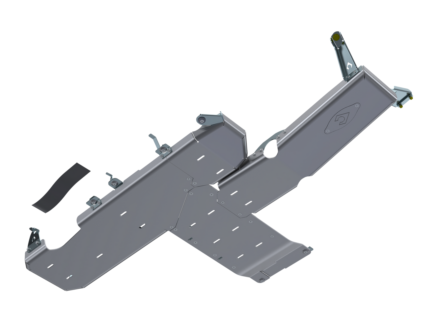 Wrangler JL Full Bellypan With Oil Door - 2 Door 3.6L Aluminum 18-20 Artec Industries