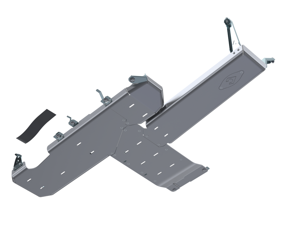 Jeep JL Full Bellypan With Oil Door - 2 Door 2.0L Aluminum 18-Present Artec Industries