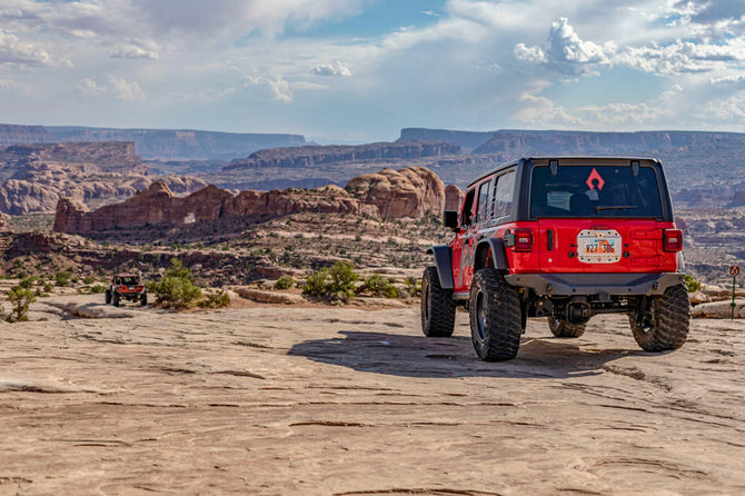 JL Spare Tire Delete Kit V2 - Powdercoated Aluminum Artec Industries