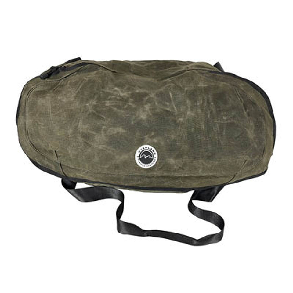 Organize With Overland Vehicle Systems Wax Canvas Large Duffle Bag Overland Vehicle Systems