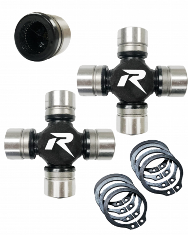 Heavy Duty Chromoly 1350 Series U-Joint Pair Revolution Gear