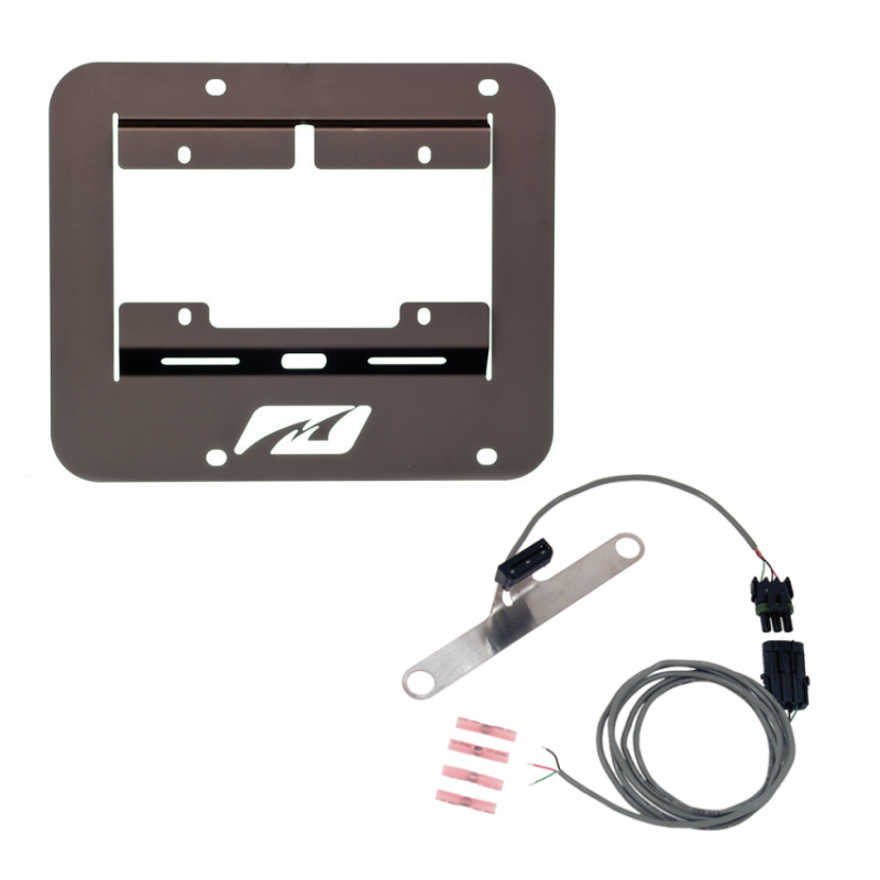 Spare Tire Delete Kit With Tag Light for Jeep YJ / TJ / LJ