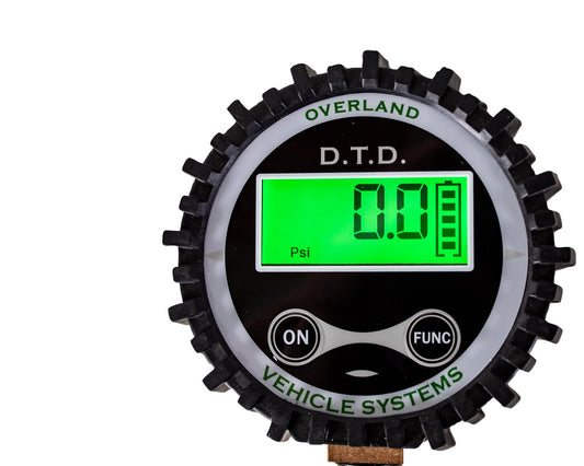 Digital Tire Deflator with Valve Kit & Storage Bag Up Down Air