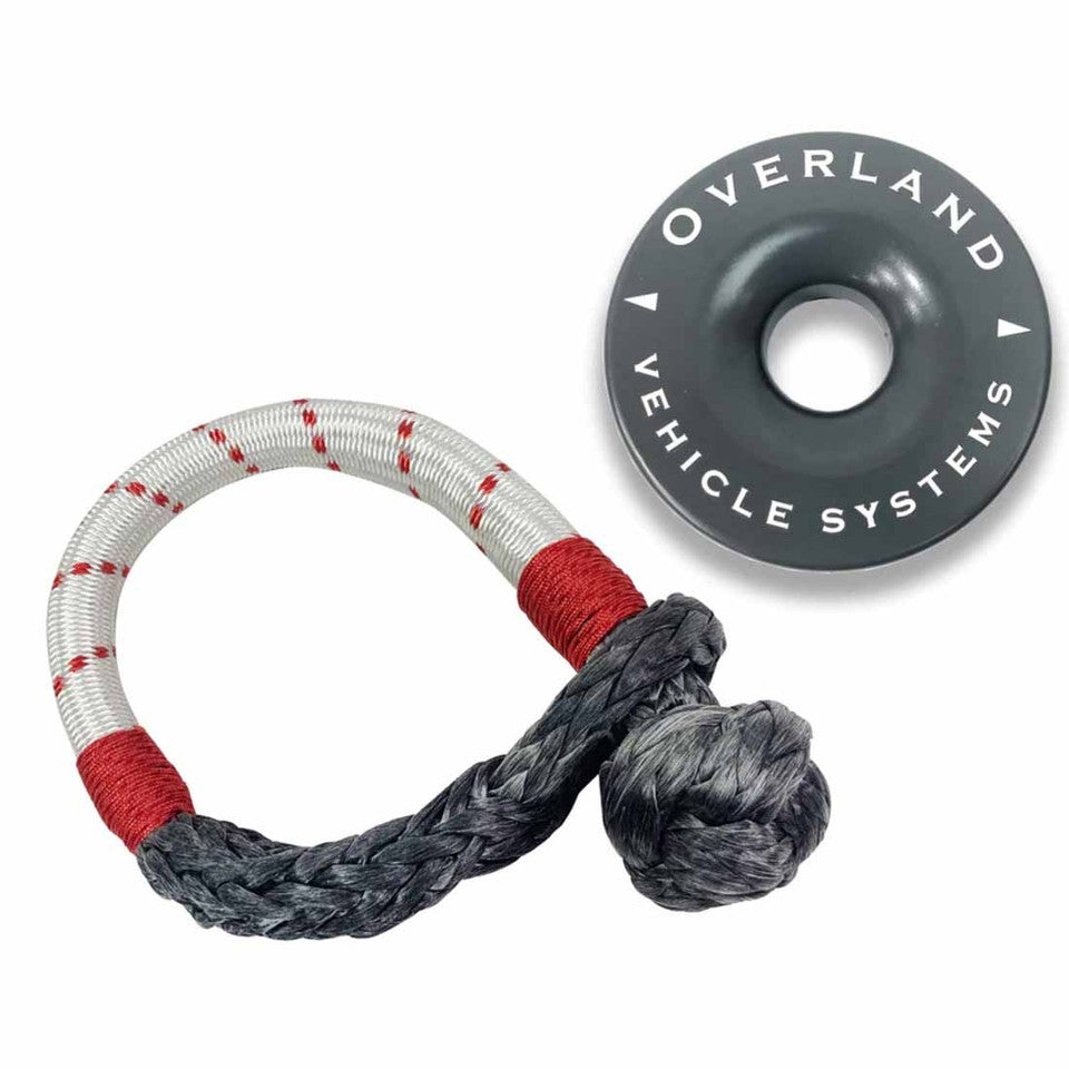 recovery ring soft shackle Combo Pack - 41,000 lb. Overland Vehicle Systems