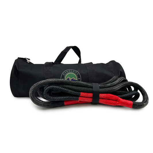Brute Kinetic Recovery Rope 5/8 Inch x 20 Foot With Storage Bag Overland Vehicle Systems