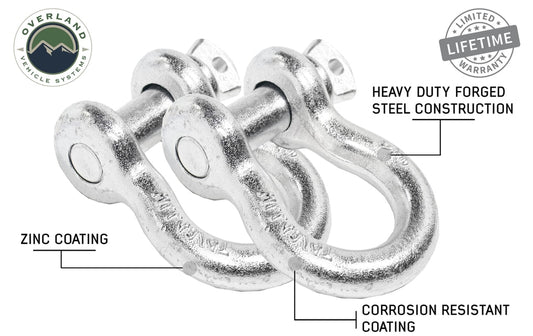 Recovery Shackle D-Ring Bow Shackle vs Soft Shackle Overland Vehicle Systems