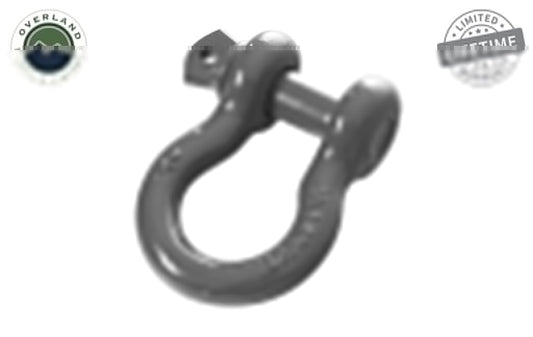 Recovery Shackle 3/4 Inch 4.75 Ton - Gray Universal Overland Vehicle Systems