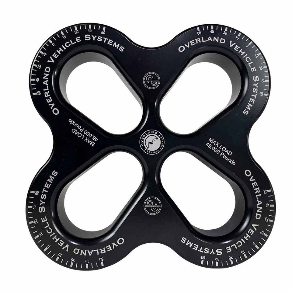 Overland Vehicle Systems Recovery Distribution Link Load Plate Overland Vehicle Systems