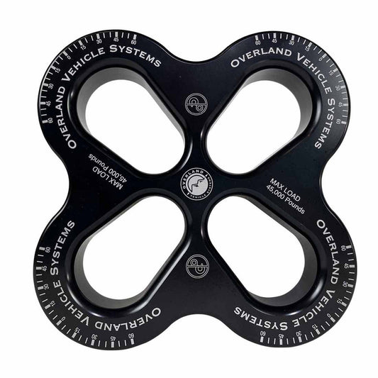 Overland Vehicle Systems Recovery Distribution Link Load Plate Overland Vehicle Systems