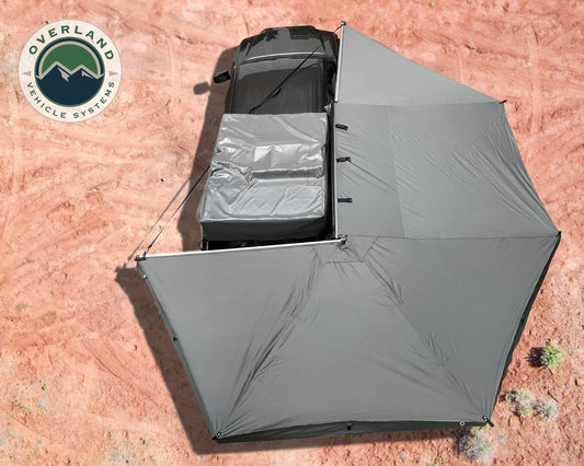 Nomadic Awning 270 Awning with Walls Passenger Overland Vehicle Systems