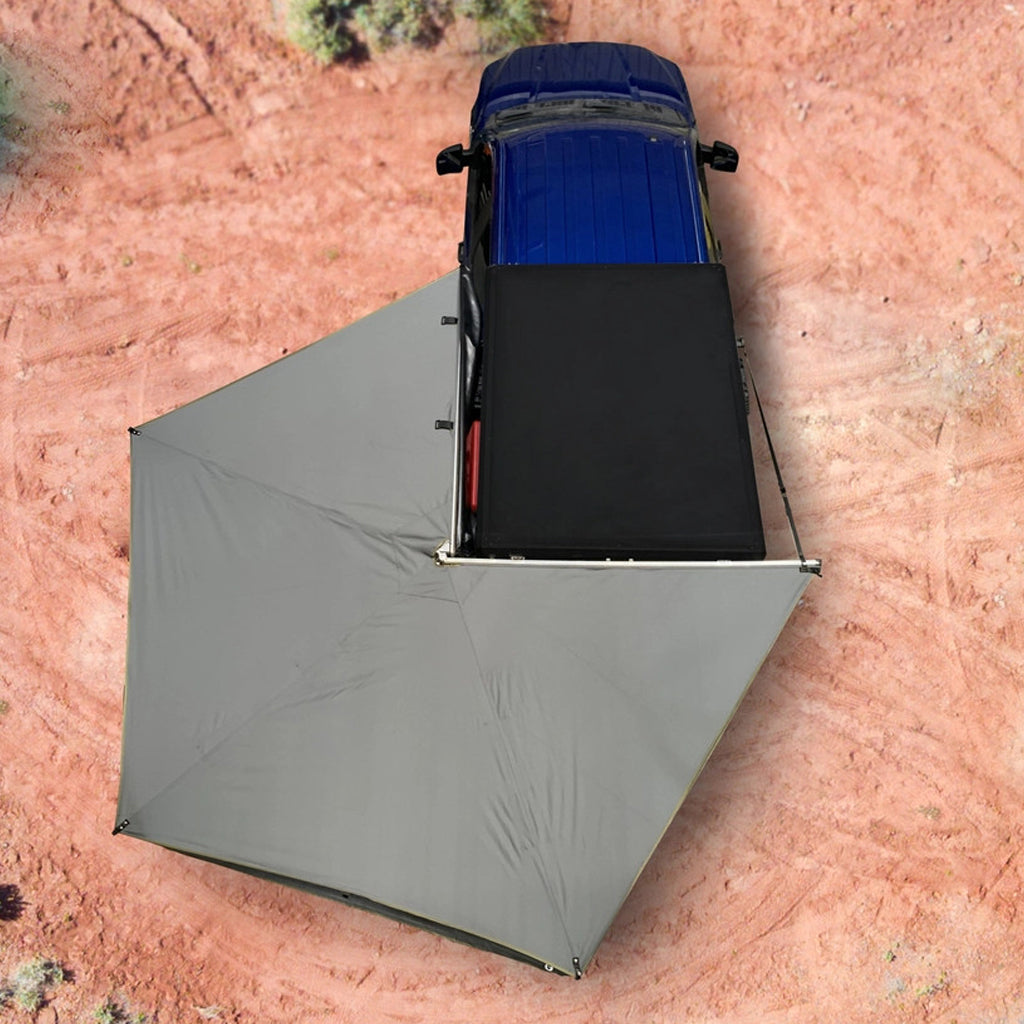 Freestanding 270 LT Degree Awnings With Walls Driver Side Overland Vehicle Systems