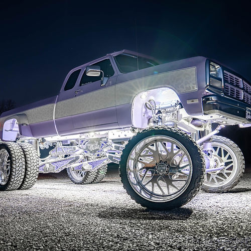 Infinite Offroad All Jeep White Single Color Rock Light Kit