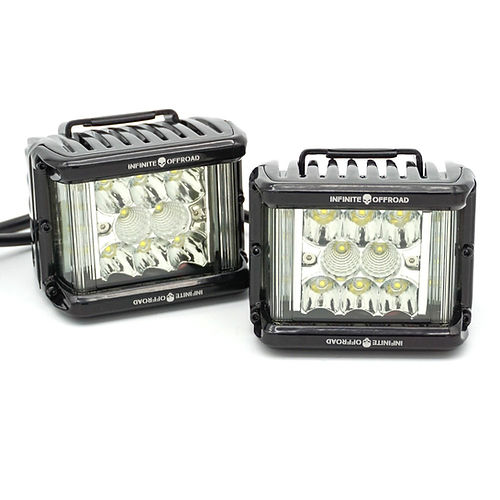 Infinite Offroad All Jeep 80w Side Shooter Pods (Pair) Universal