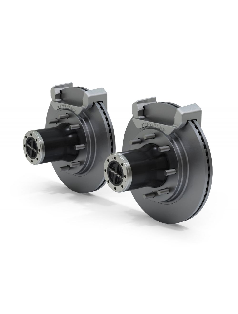 Teraflex JK 8-LUG LOCKING HUB & VENTED ROTORS