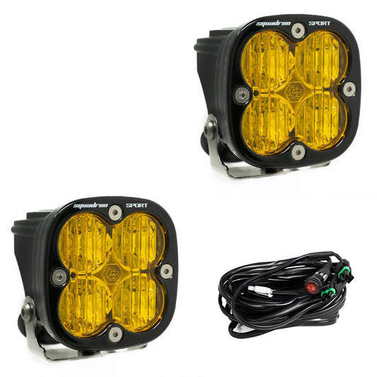 LED Light Pods Pair Squadron Sport Baja Designs