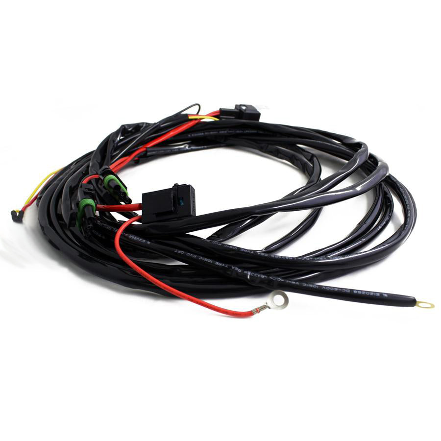 Pro & Sport 3-pin Hi-beam Harness-2 light max 150 watts Baja Designs Universal