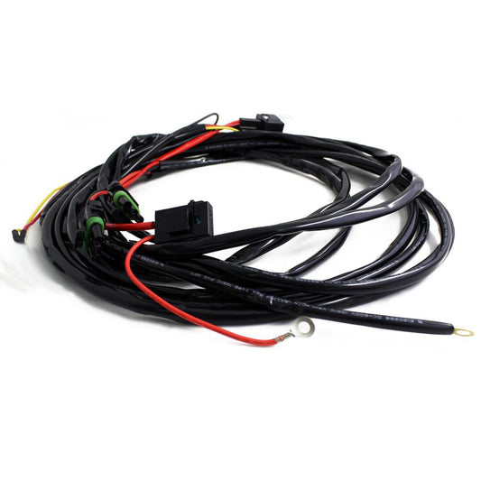 Pro & Sport 3-pin Hi-beam Harness-2 light max 150 watts Baja Designs Universal
