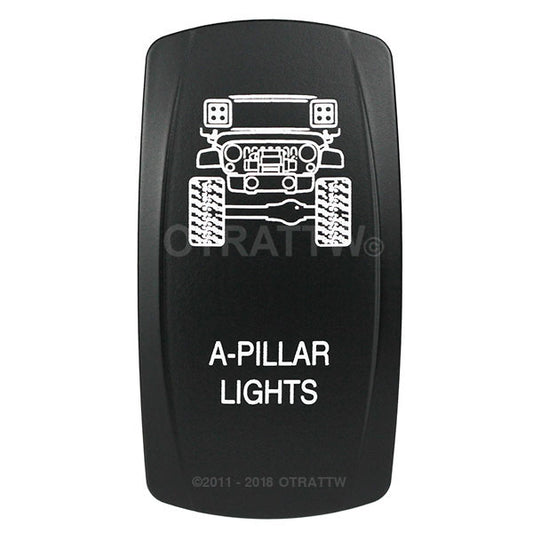 JK A-Pillar Lights (Contura V Rocker) - Universal sPOD