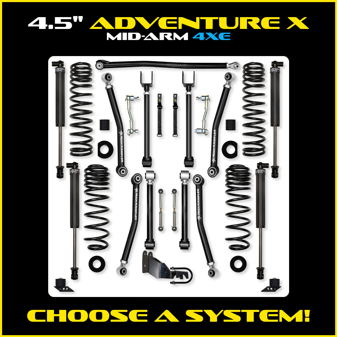 JLU 4.5 Inch Adventure X System 4XE Model