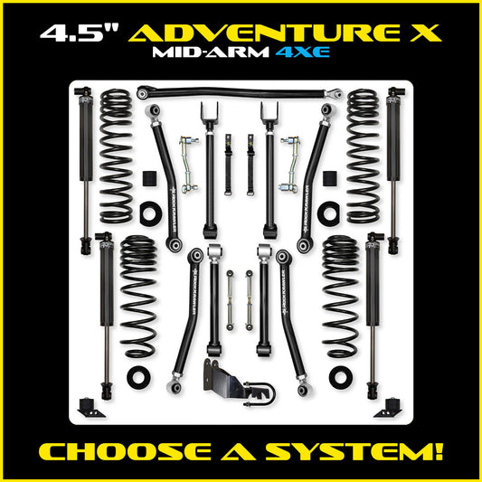 JLU 4.5 Inch Adventure X System 4XE Model