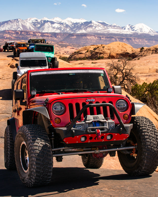 Bare Steel Nighthawk Mid-tube Stinger Front Bumper with Aluminum Skid for Wrangler JK JL/JT - Bare Steel Artec Industries