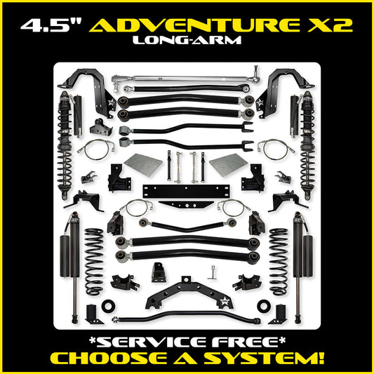 JK 4.5 Inch Adventure-X Long Arm 2 Door Model