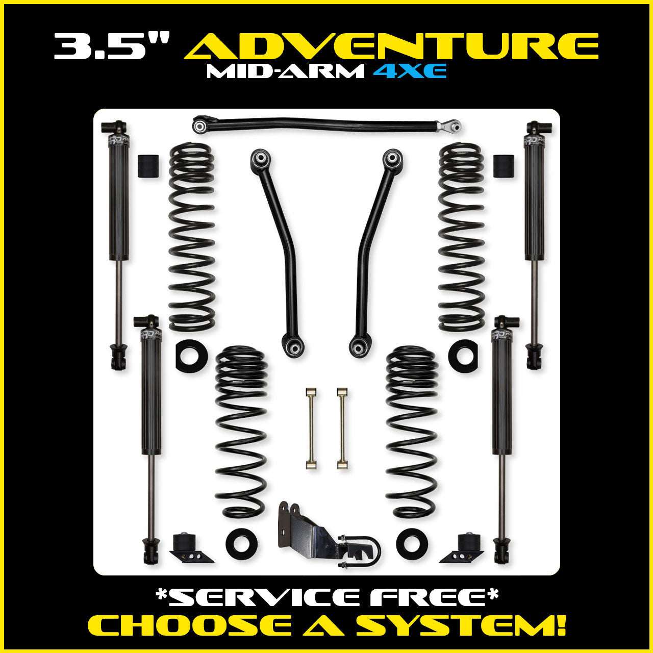 JLU 3.5 Inch Adventure System 4XE Model