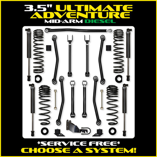 JLU 3.5 Inch Ultimate Adventure System Diesel Model