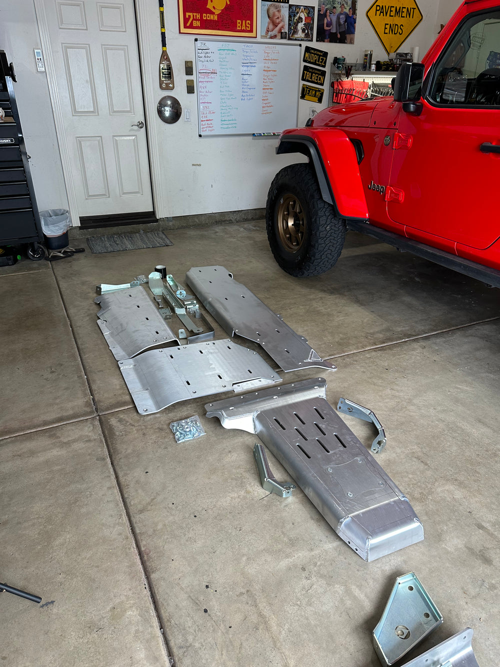 JLU Magnaflow Exhaust Skid - 4 Door 392 Hemi Aluminum Artec Industries