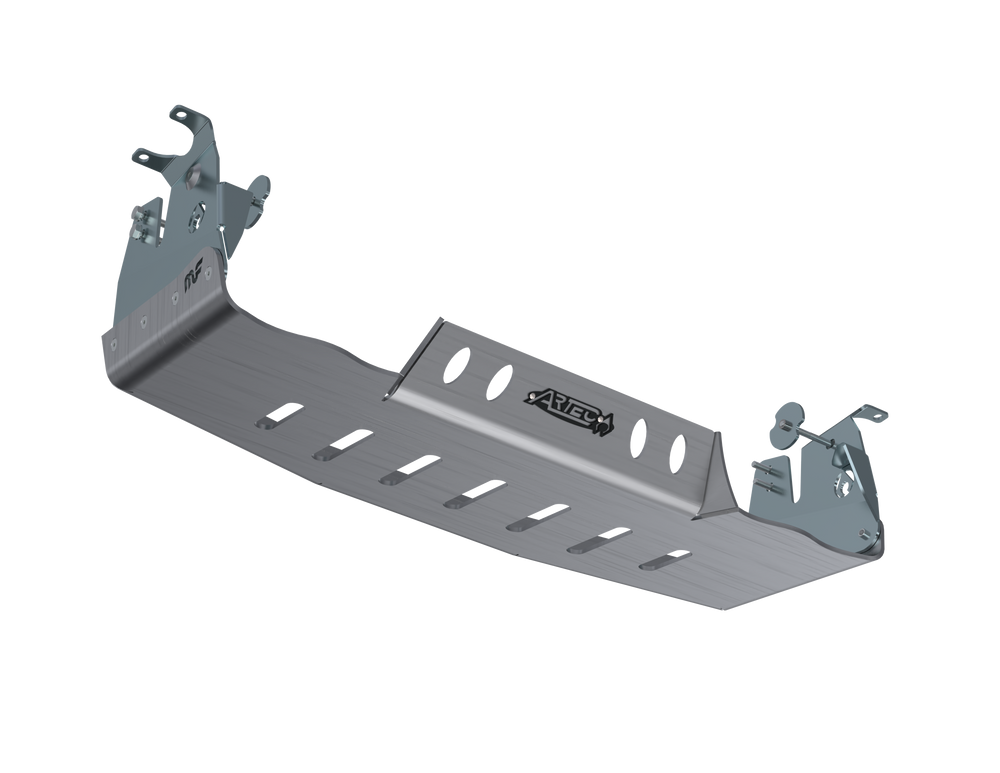 JLU Magnaflow Muffler and Tip Skid - 4 Door 392 Hemi Aluminum Artec Industries