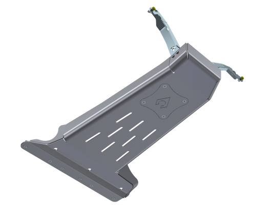 JLU Oil Skid Only With Oil Door - 4 Door 392 Hemi Aluminum Artec Industries