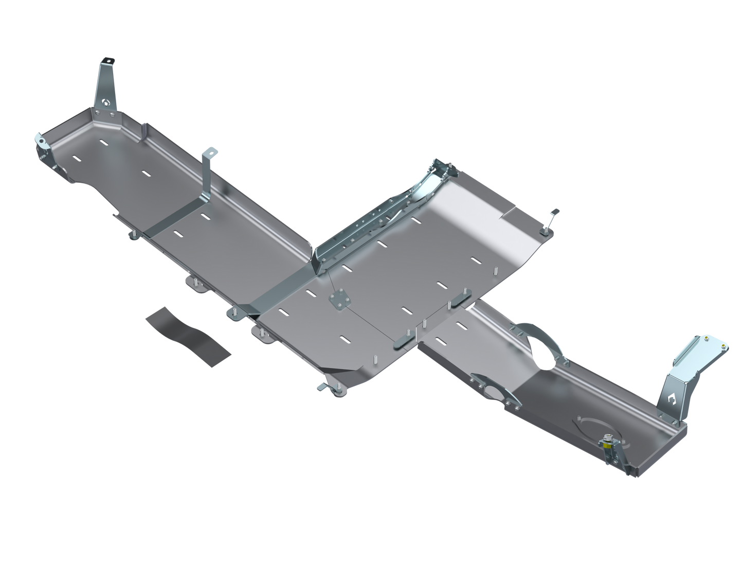 JLU Full Bellypan with Oil Door - 4 Door 3.6L Aluminum PRE-2018 Artec Industries