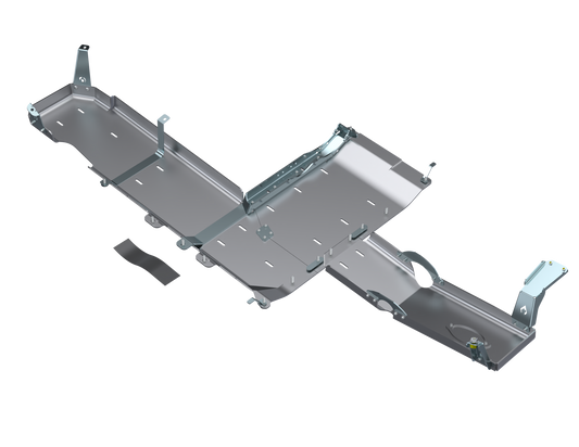 JLU Full Bellypan with Oil Door - 4 Door 3.6L Aluminum PRE-2018 Artec Industries