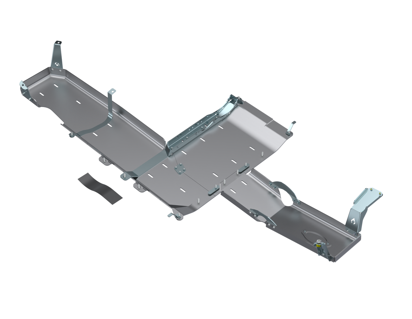 JLU Full Bellypan With Oil Door - 4 Door 3.6L Aluminum 18-20 Artec Industries