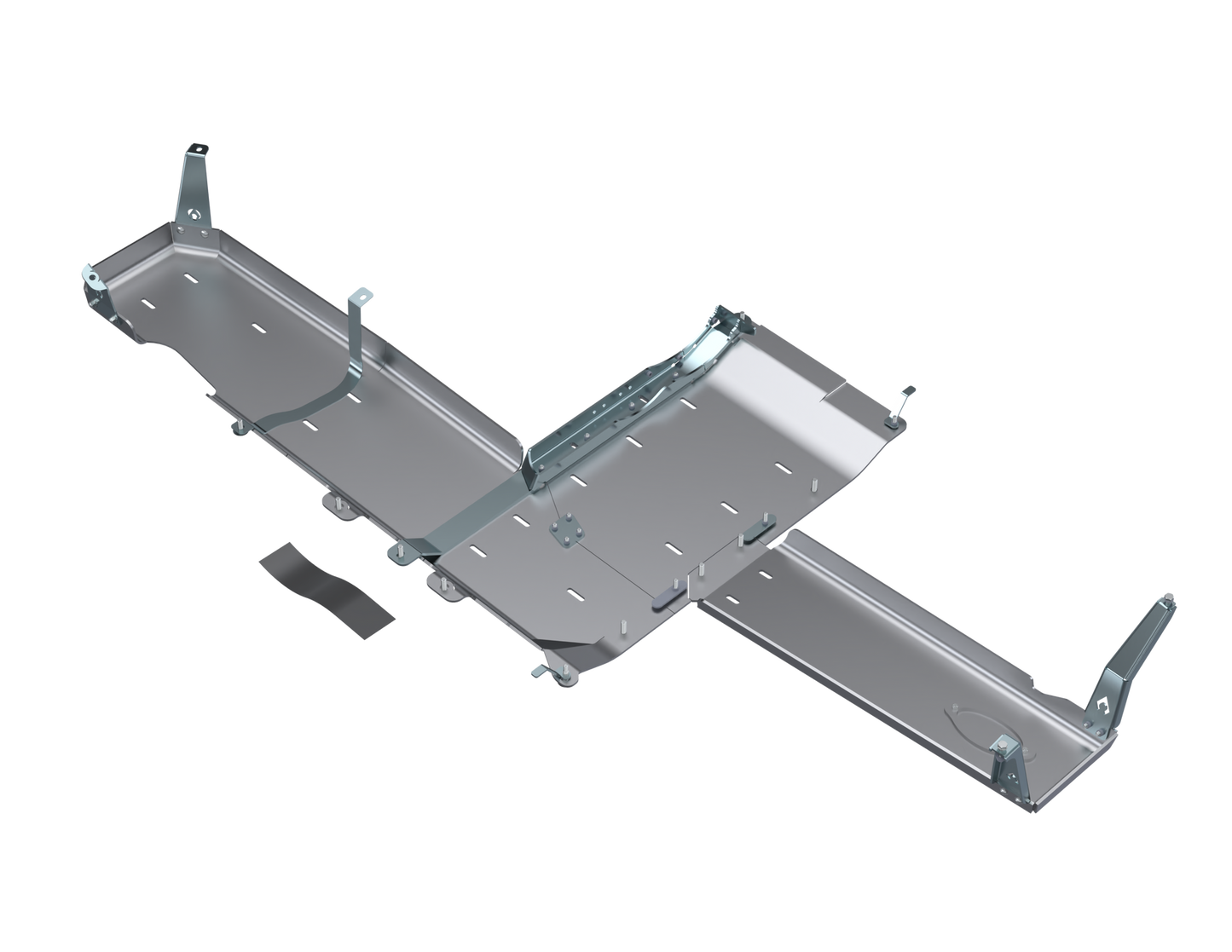 JLU Full Bellypan With Oil Door - 4 Door 2.0L Aluminum 18-Present Artec Industries