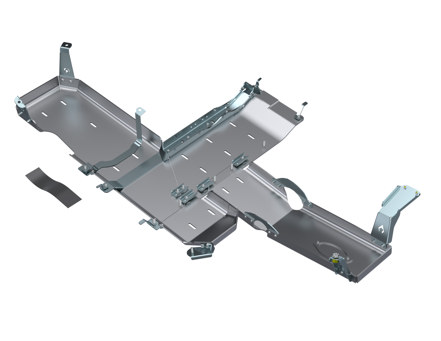 Wrangler JL Full Bellypan With Oil Door - 2 Door 3.6L Aluminum 18-20 Artec Industries