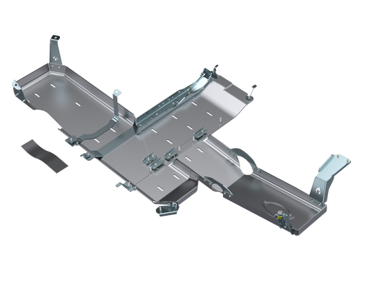 Wrangler JL Full Bellypan With Oil Door - 2 Door 3.6L Aluminum 18-20 Artec Industries