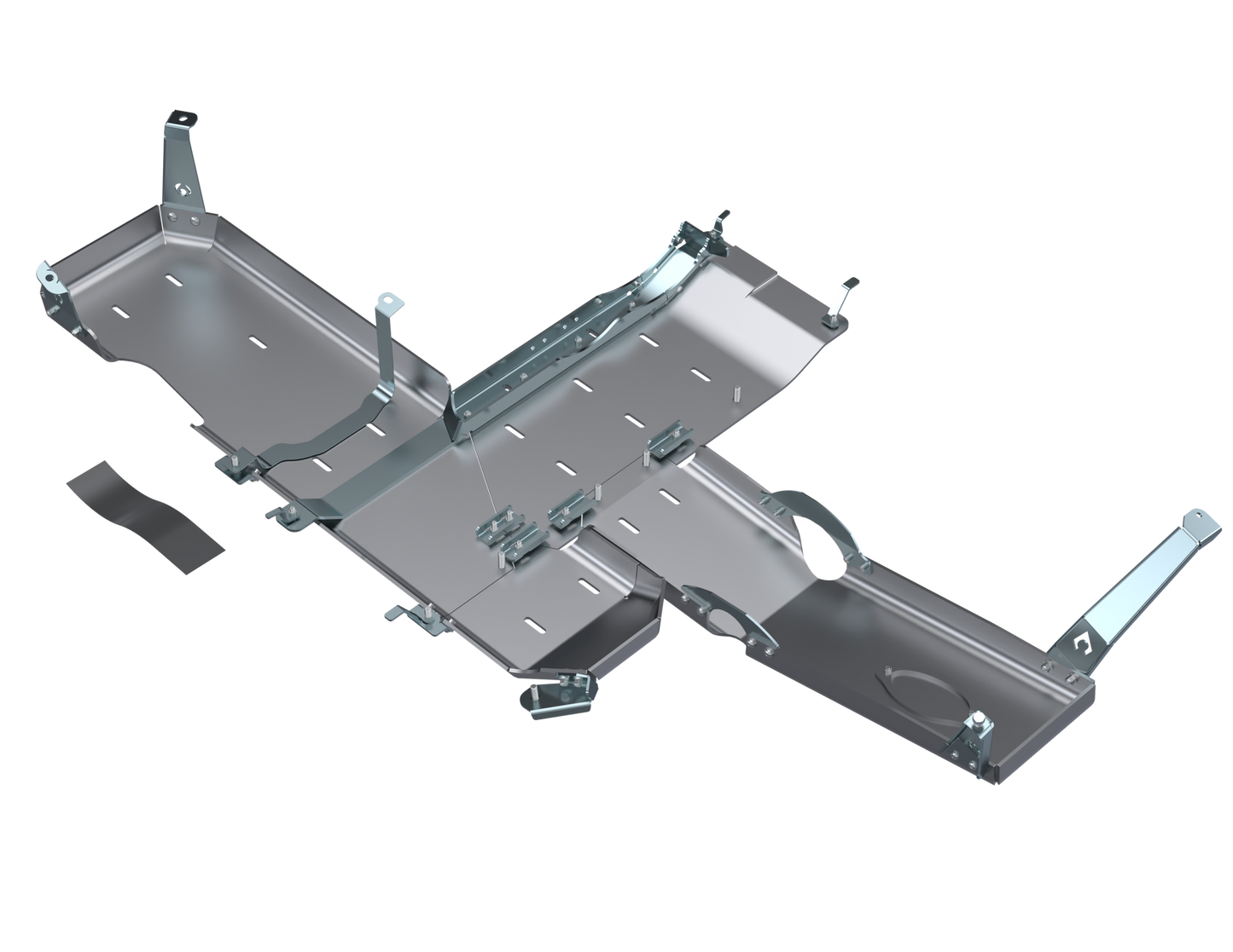 Wrangler JL Full Bellypan With Oil Door - 2 Door 3.6L Aluminum 21-Present Artec Industries