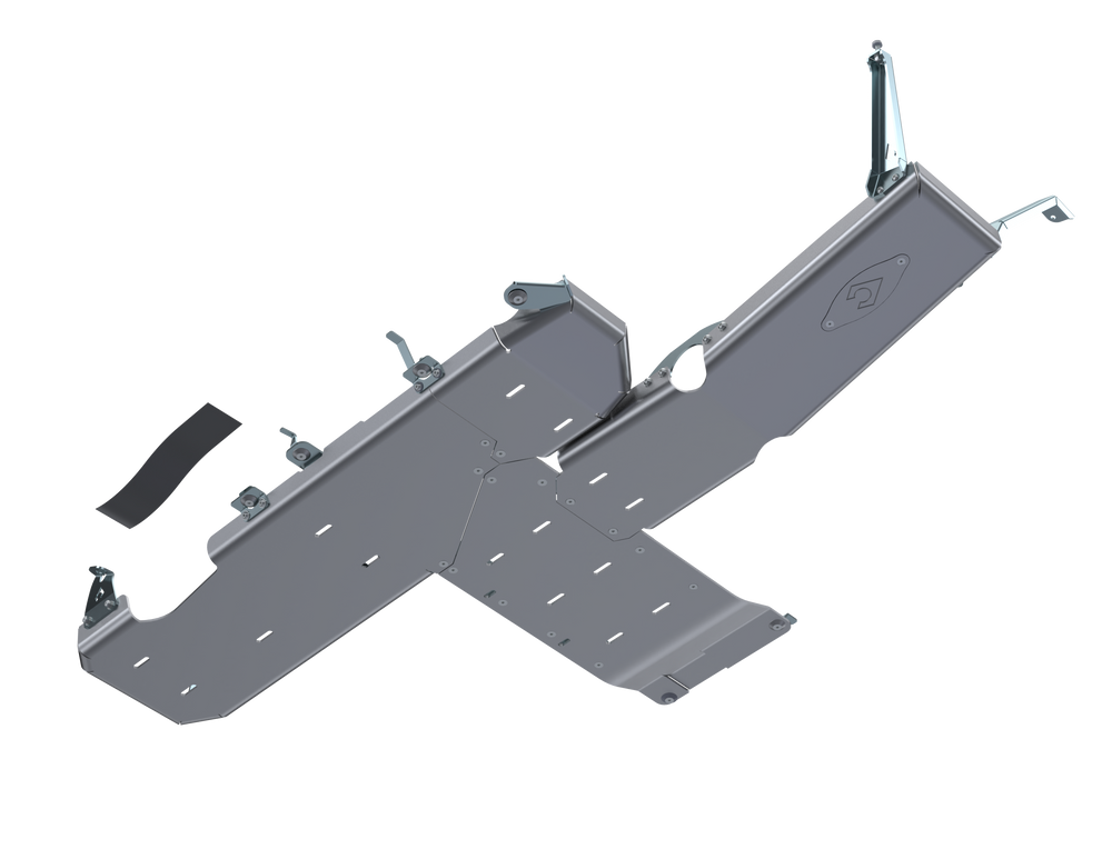 Wrangler JL Full Bellypan With Oil Door - 2 Door 3.6L Aluminum 21-Present Artec Industries