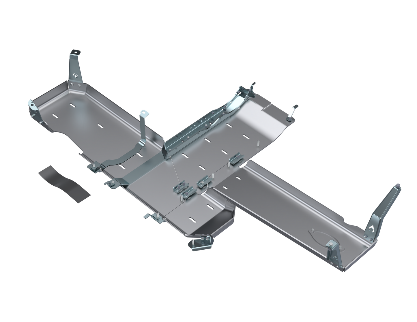 Jeep JL Full Bellypan With Oil Door - 2 Door 2.0L Aluminum 18-Present Artec Industries