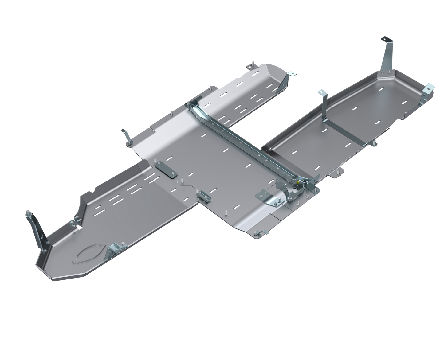 JLU Full Bellypan With Oil Door -  4 Door 3.0L Diesel Aluminum Artec Industries