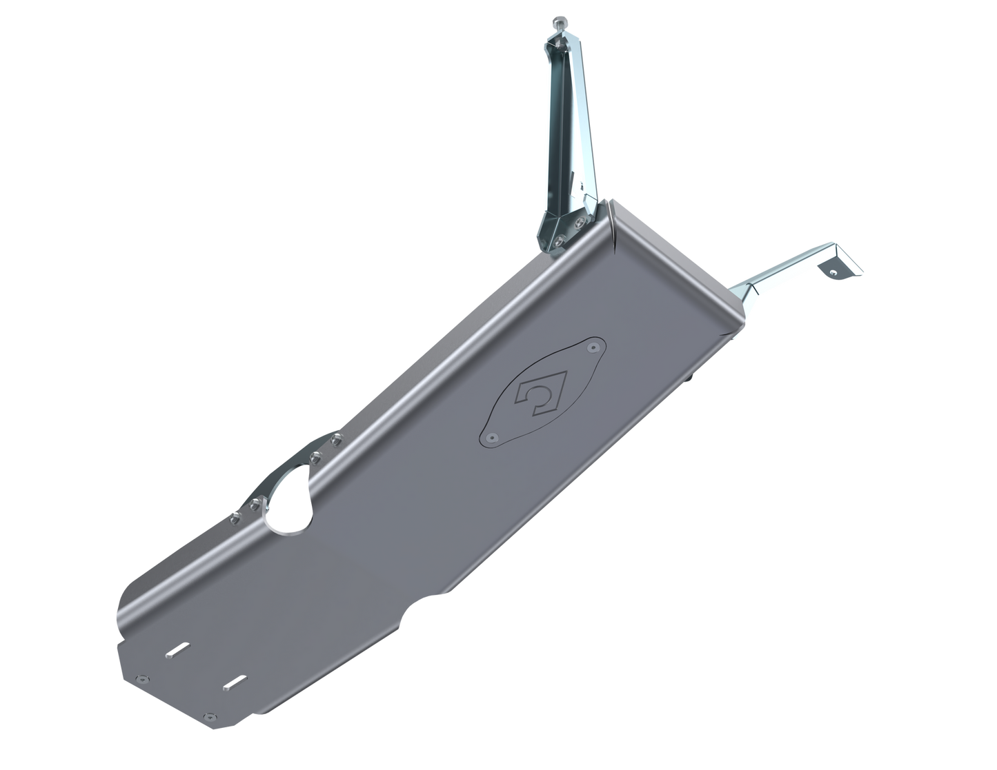 JLU Oil Skid Only With Oil Door -  2 and 4 Door 3.6L Aluminum 21-Present Artec Industries