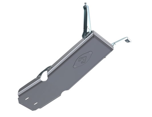 JLU Oil Skid Only With Oil Door -  2 and 4 Door 3.6L Aluminum 21-Present Artec Industries