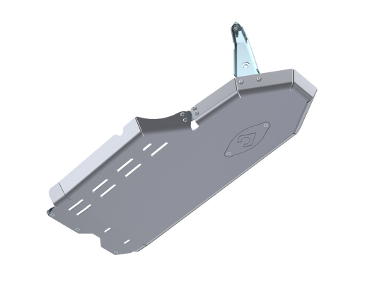 JLU and JT Oil Skid Only With Oil Door - 3.0L Diesel Aluminum Artec Industries