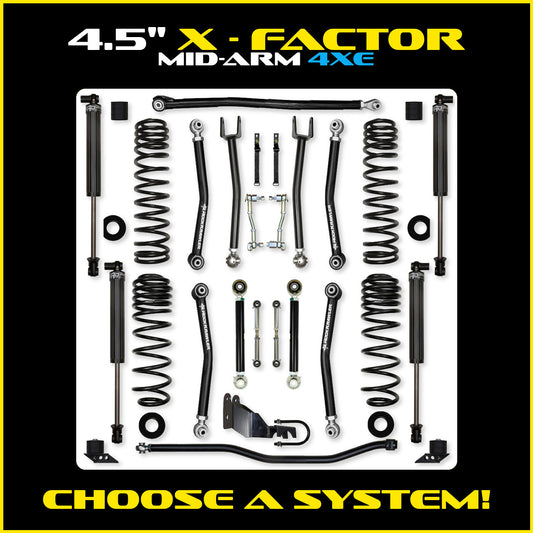 JLU 4.5 Inch X Factor System 4XE Model