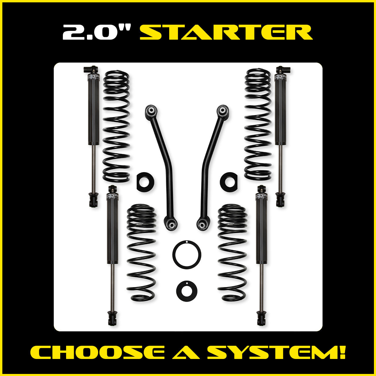 Gladiator 2.0 Inch Starter System